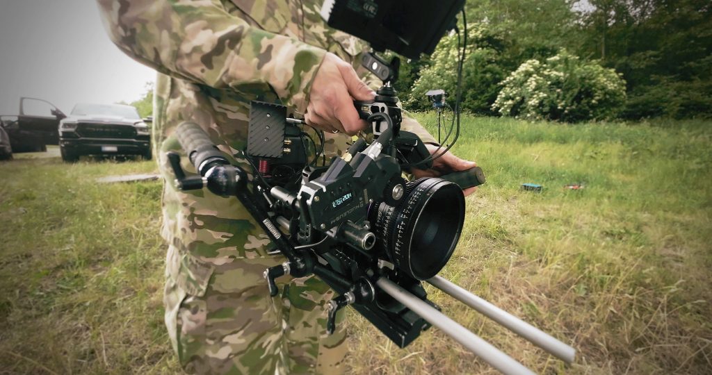 Filmmaking rig with Carl-Zeiss lens
